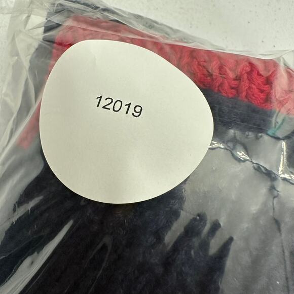 Vintage Eagles Eye Womens Cardigan Sweater Size S Americana Flag Patriotic Quilt - Picture 8 of 8